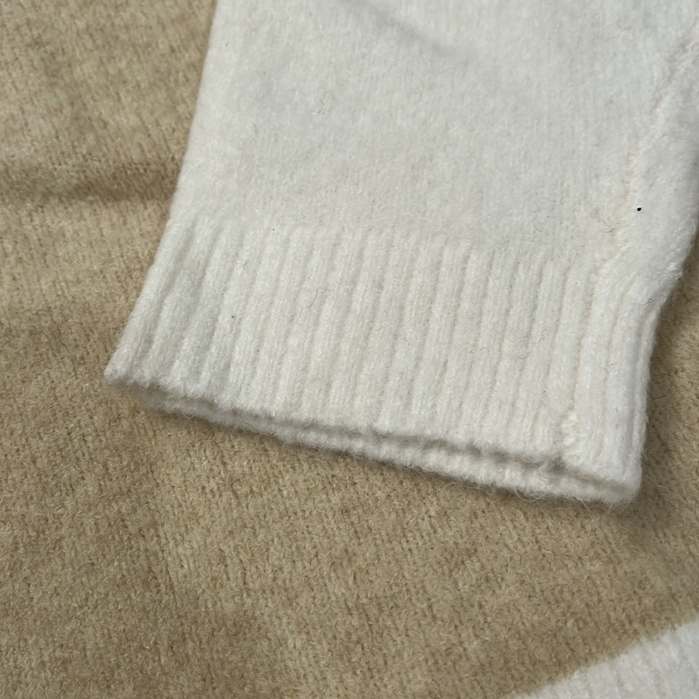 J. Crew Colorblock Mockneck Sweater in extra-soft yarn/NWT/XXL - Picture 6 of 11